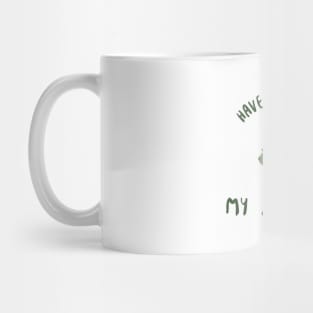 HAVE YOU SEEN MY ZOMBIE ? - Funny Zombie Joke Quotes Mug